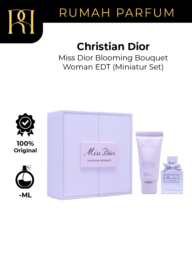 Christian Dior Miss Dior Blooming Bouquet Woman EDT (Miniatur Set) 5 ML + 20 ML