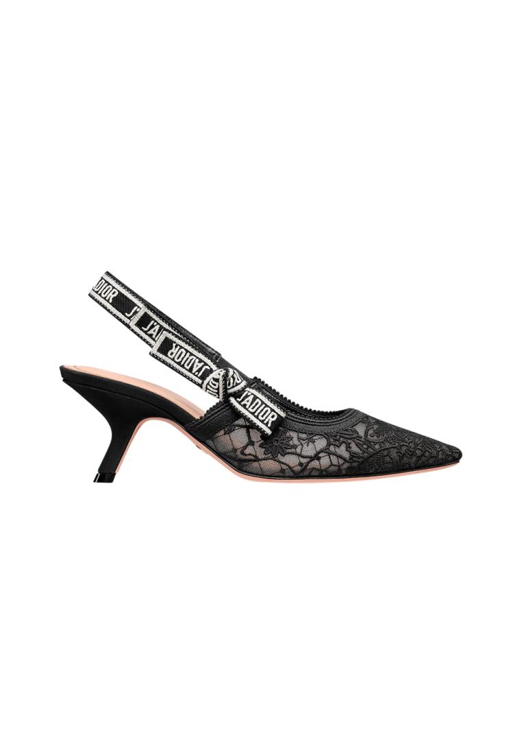 Christian Dior J'Adior Slingback Pump 65 with Black Millefiori Pattern