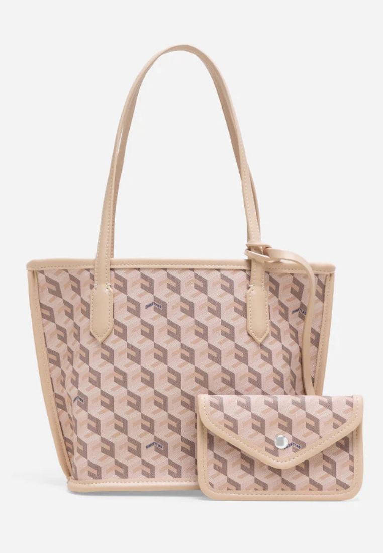 Christy Ng Russo Mini Tote Bag Beige