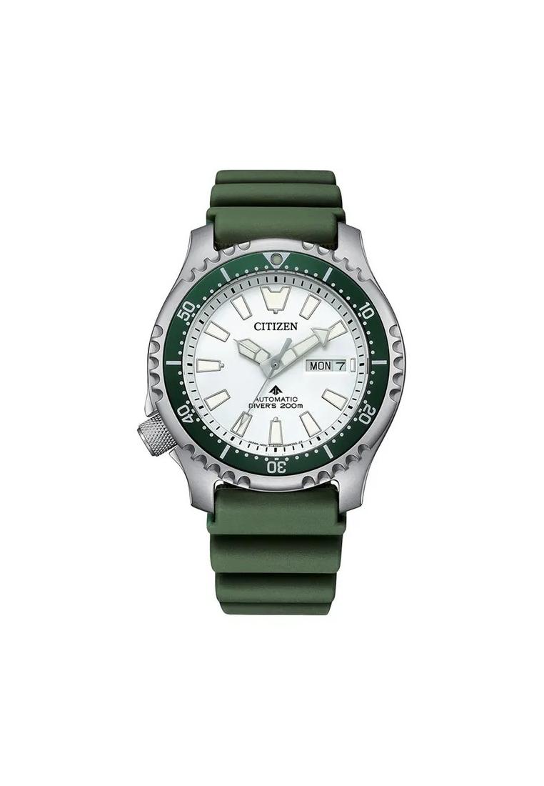 Citizen Jam Tangan Pria Citizen Promaster NY0168-64A 35th Anniversary Extra Strap Fugu Stainless Ste