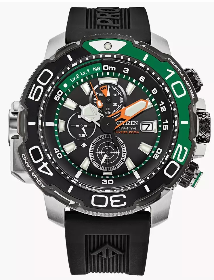 Citizen Men BJ2168-01E Eco Drive Promaster Aqualand