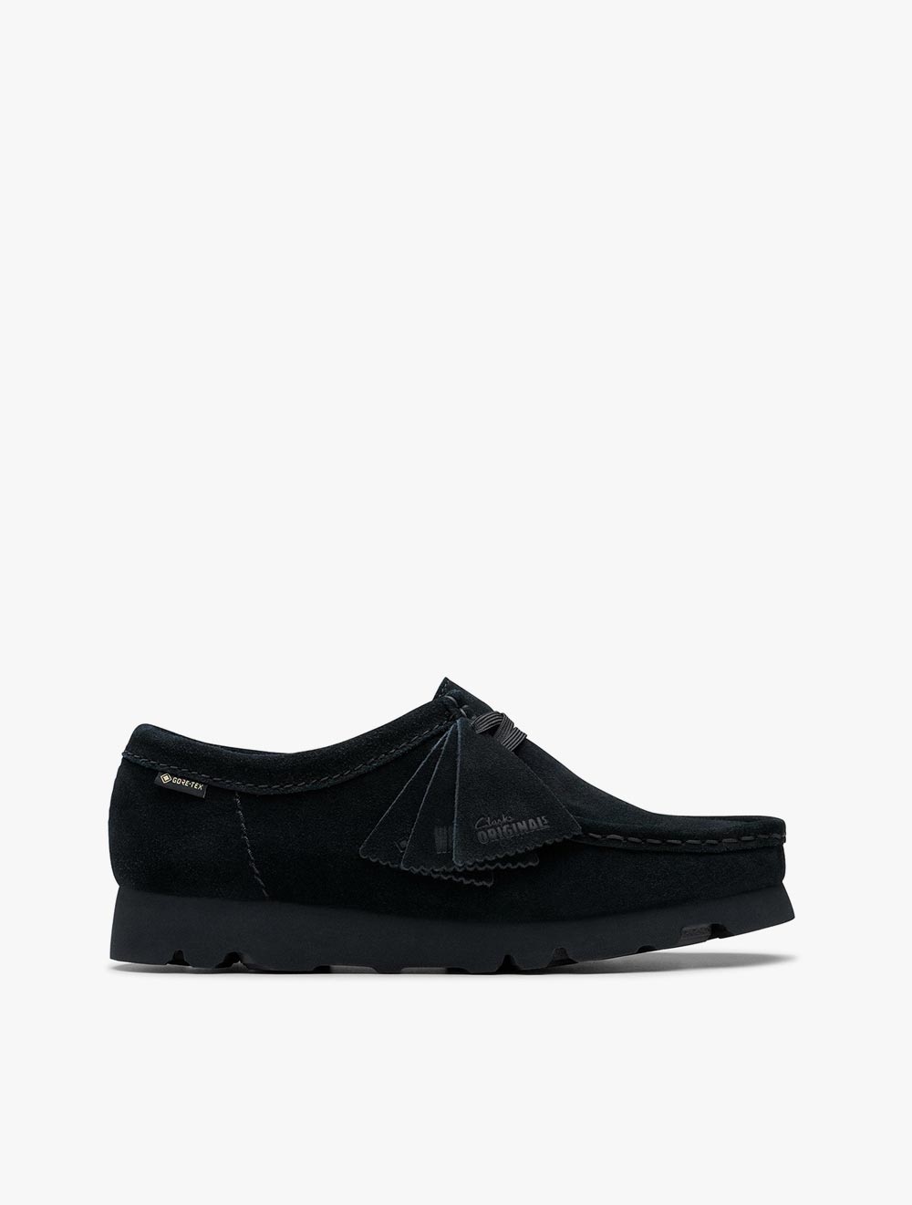 Clarks Women's Wallabee.GTX - Black Suede