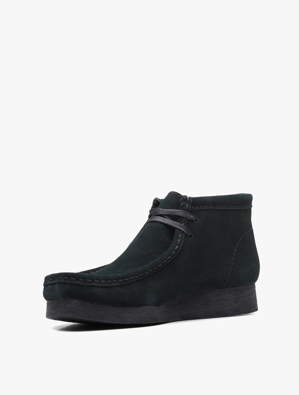 clarks black leather ankle boots