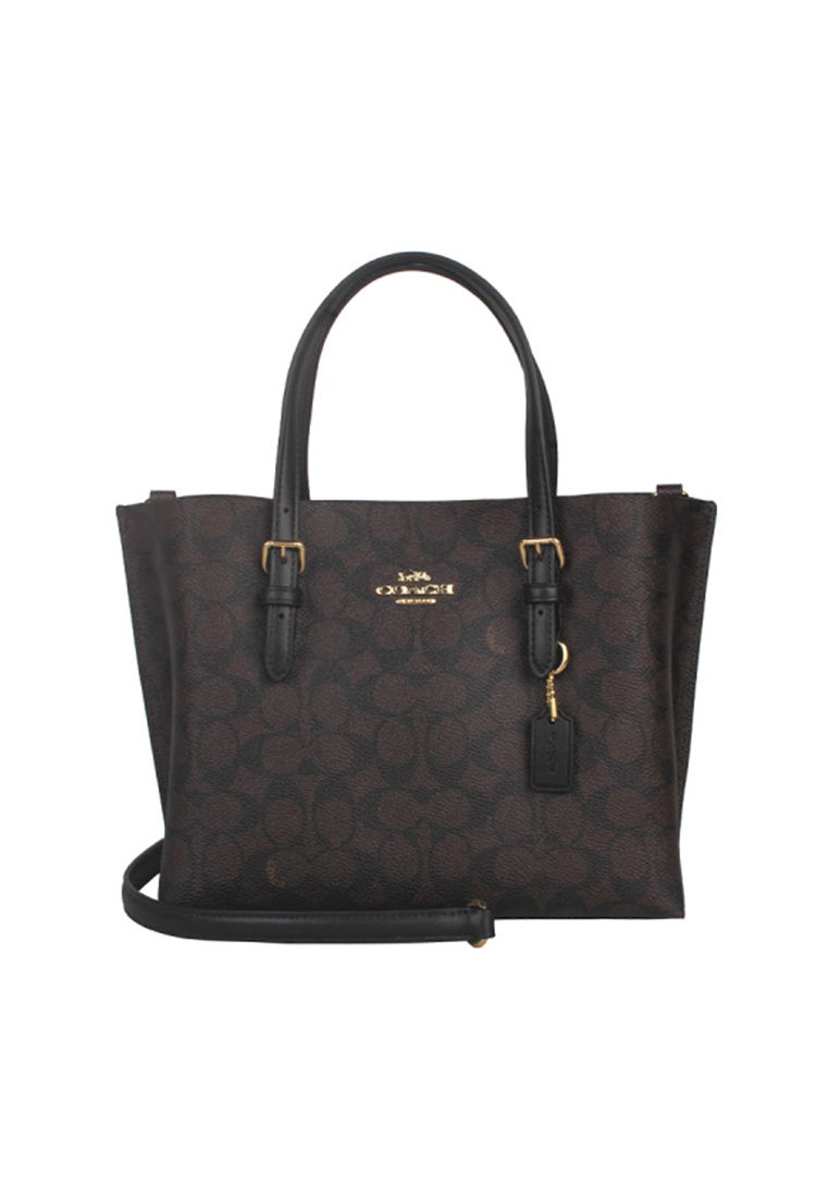 Coach Mollie Tote Bag 25 In Signature Canvas CV965