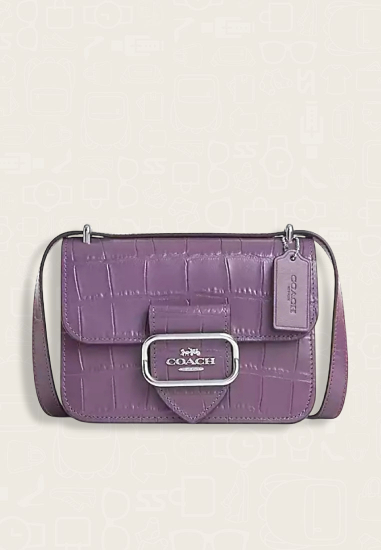 Coach Morgan Square Crossbody Amethyst