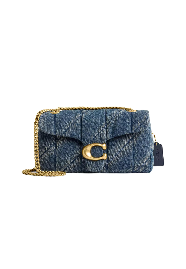 Coach Tabby 26 Women's Shoulder Bag Deep Indigo in Blue CCX38