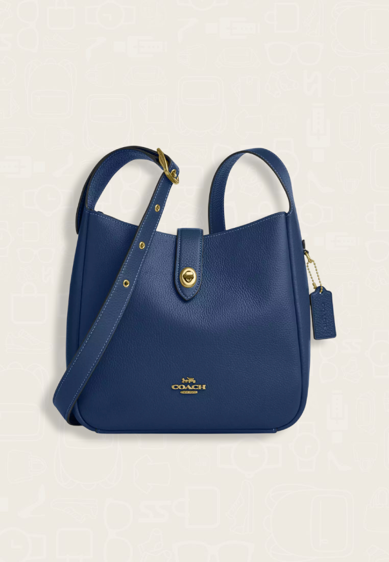 Coach Hadley Convertible Crossbody Bag Deep Blue