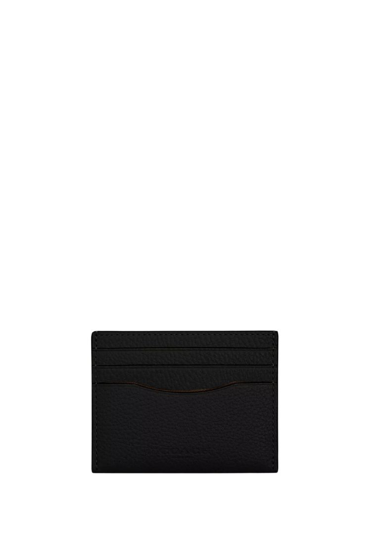 Coach Slim Id Card Case Black