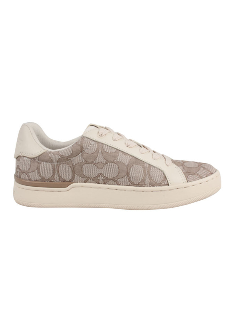 Coach Lowline Low Top Sneaker In Stone Grey With White G5037