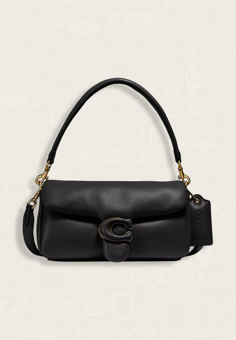 Coach Pillow Tabby Shoulder Bag 26 Black