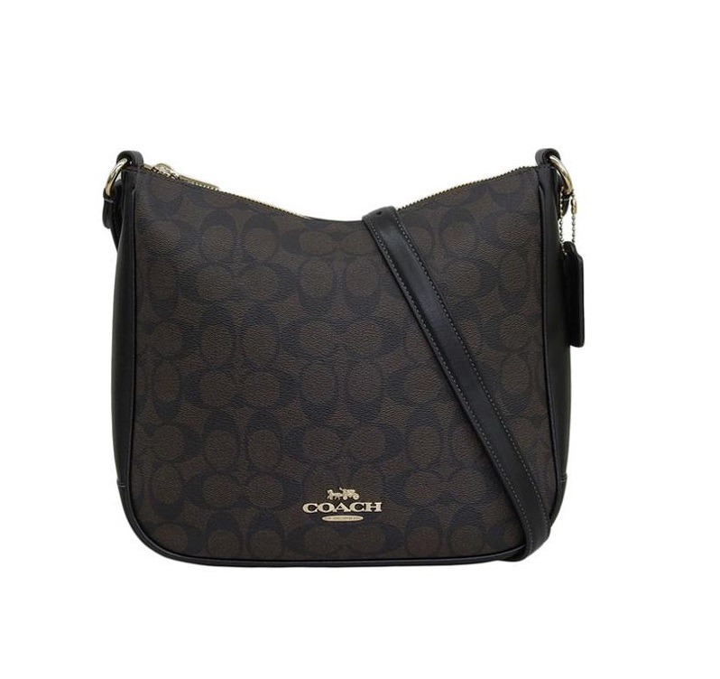 Coach CU959 Coach Ellie File Sign Brown Black
