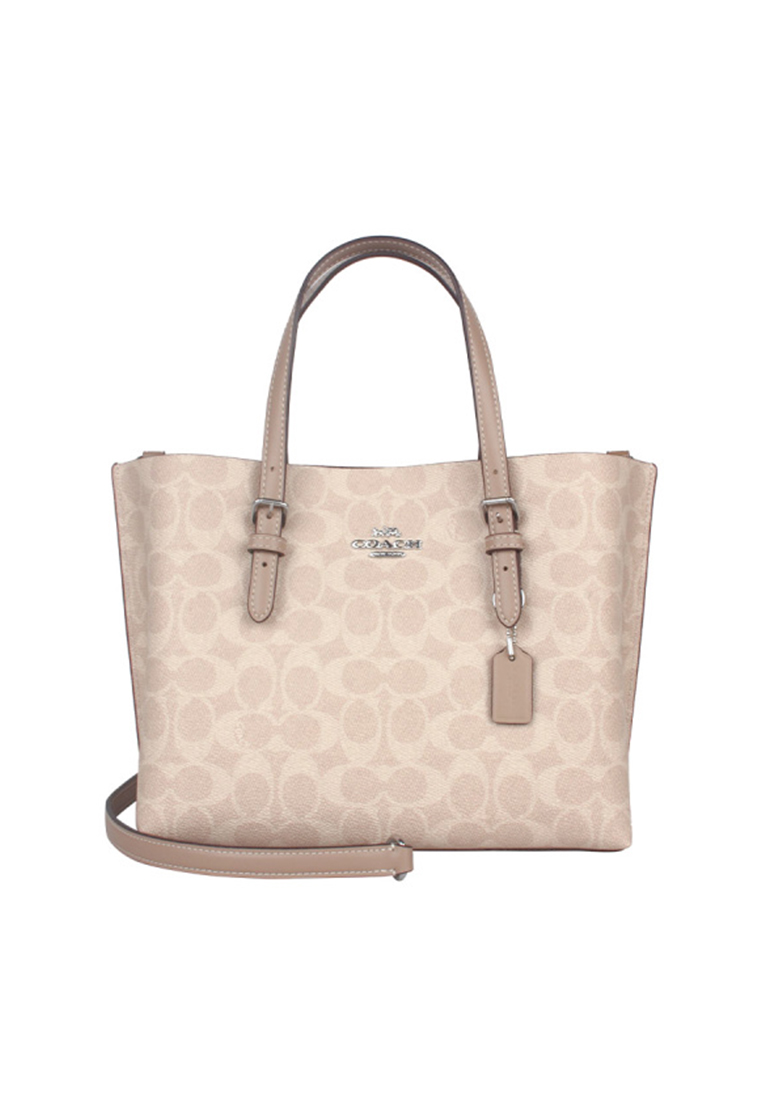 Coach Mollie Tote Bag 25 In Signature Canvas CV965