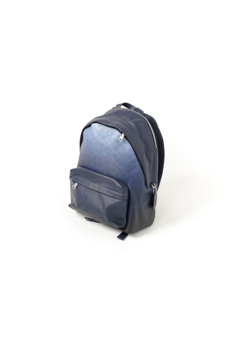 Coach Tas COACH TAYLOR MONOGRAM GRADIENT NAVY BLACK BACKPACK 100% ORIGINAL