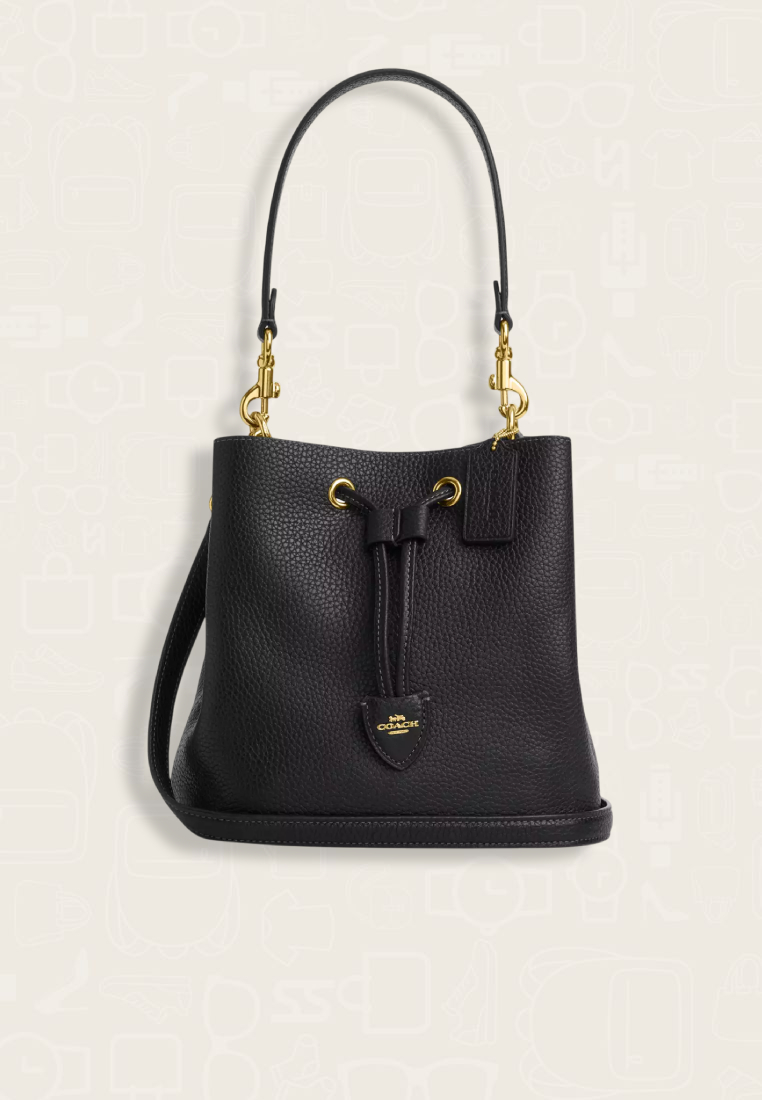 Coach Rowan Bucket Bag Black