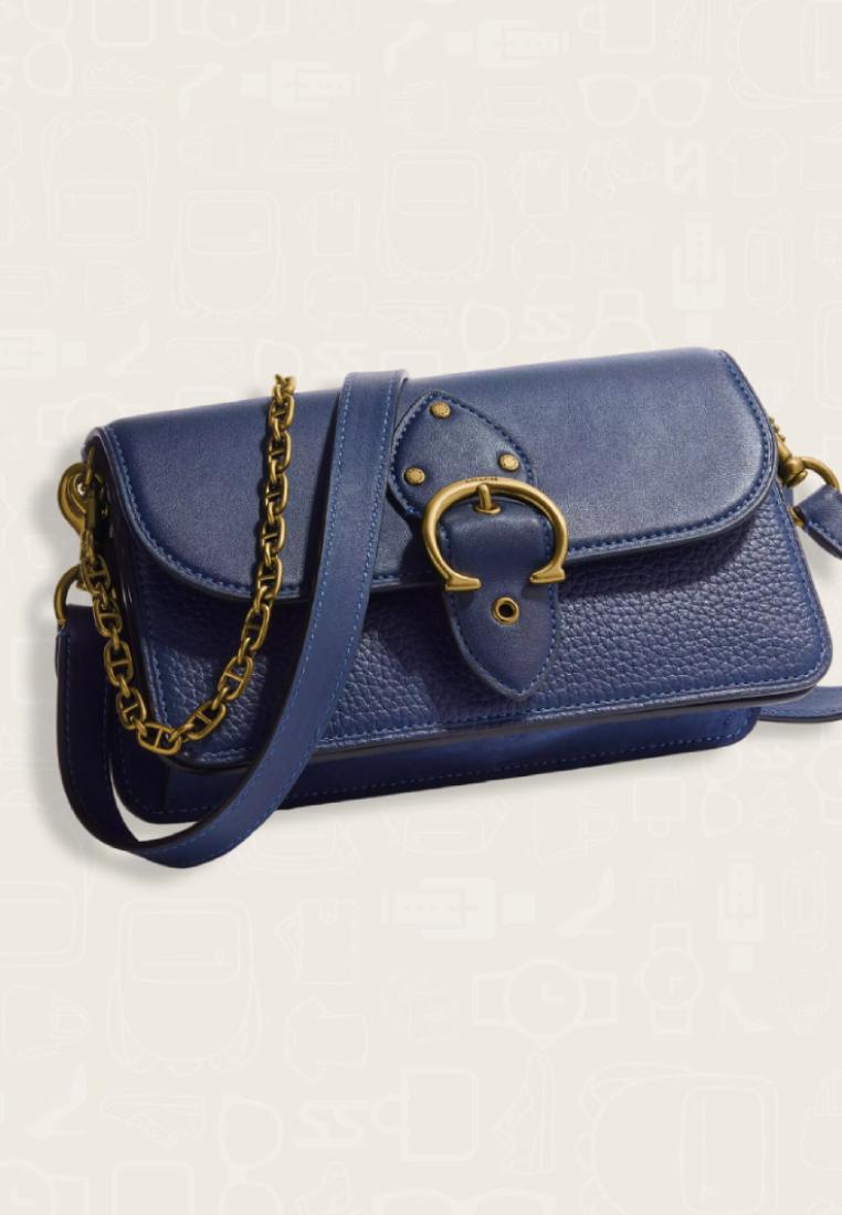 Coach Beat Crossbody Clutch Deep Blue