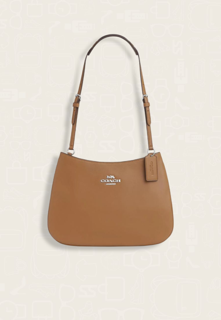 Coach Penelope Shoulder Bag Light Saddle