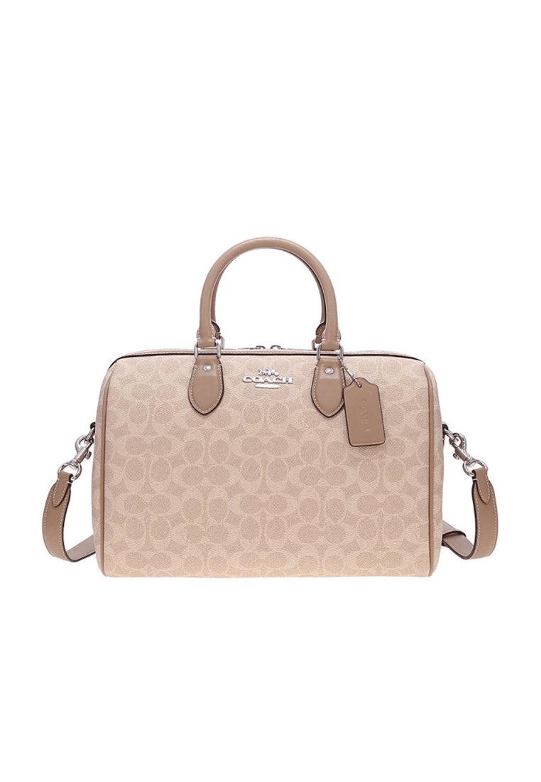 Coach Rowan Large Satchel Bag In Signature Canvas CV959