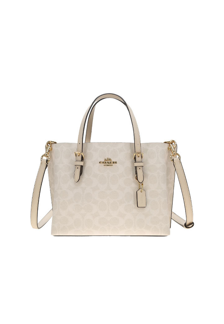 Coach Mollie Tote Bag 25 In Signature Canvas CV965