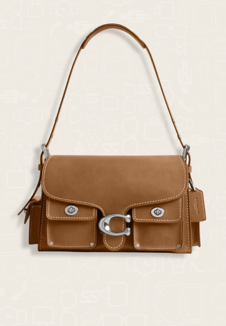 Coach Cargo Turnlock Soft Tabby Honey Brown