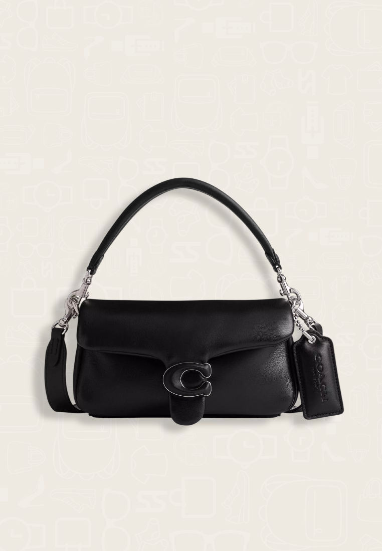 Coach Pillow Tabby Shoulder Bag 20 Black