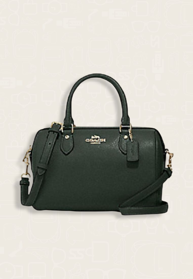 Coach Rowan Satchel Amazon Green