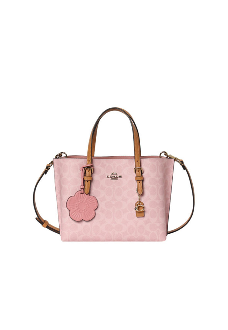Coach Mollie 25 Women's Shoulder Bag Dust in Pink CER24