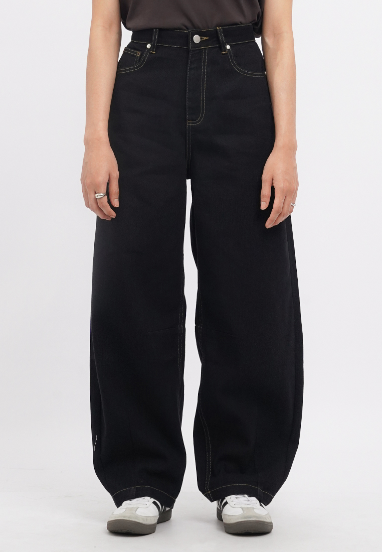 COLORBOX Barrel Denim Pants