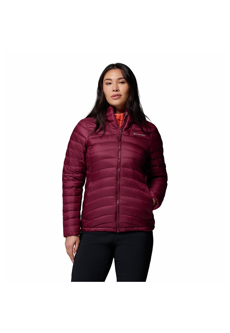 Columbia Women's Corelite™ Down Hooded Jacket - Rich Wine