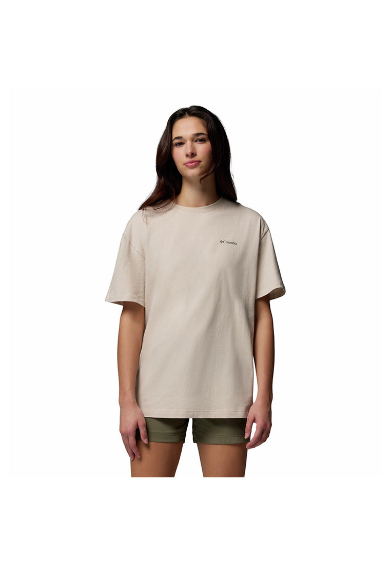 Columbia Women's Rolling Bend™ Graphic Oversized Tee - Dark Stone, Bub