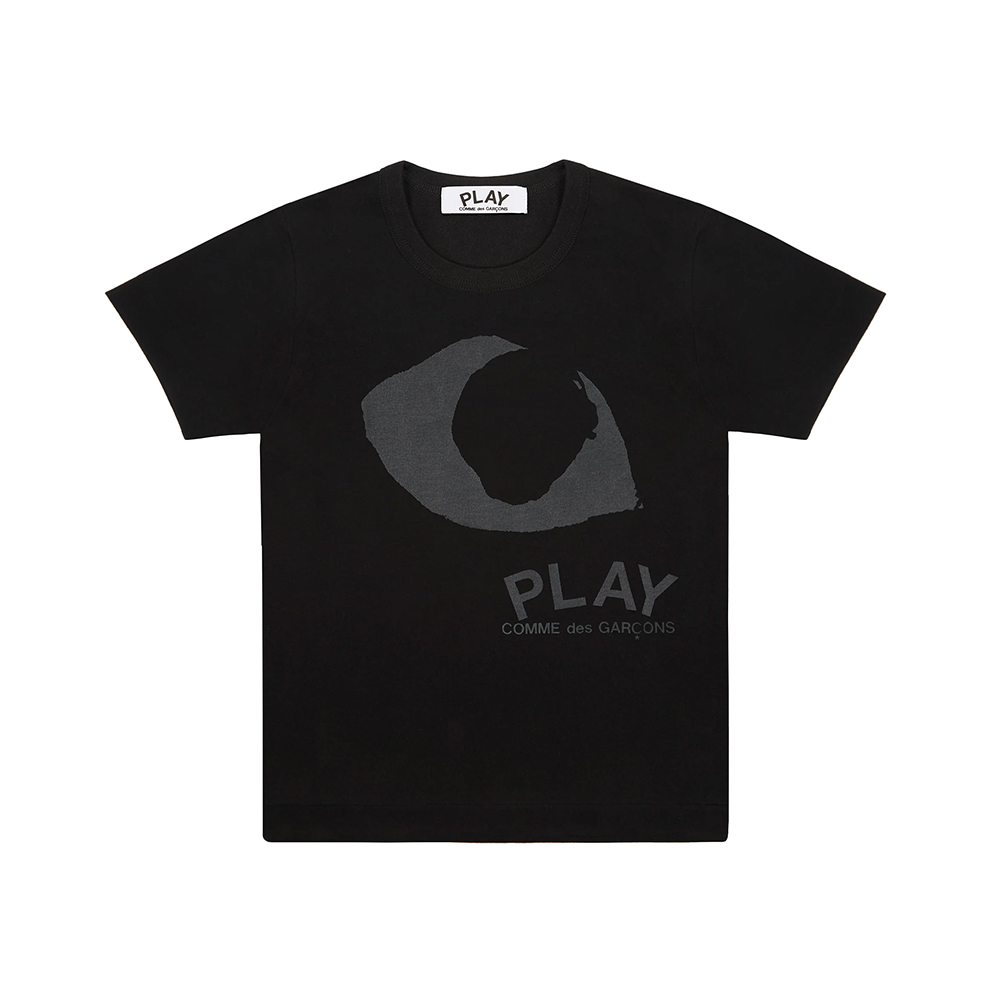 Comme des Garcons [9.9ANTI GAYA] Eye On Front and Back T-Shirt Black
