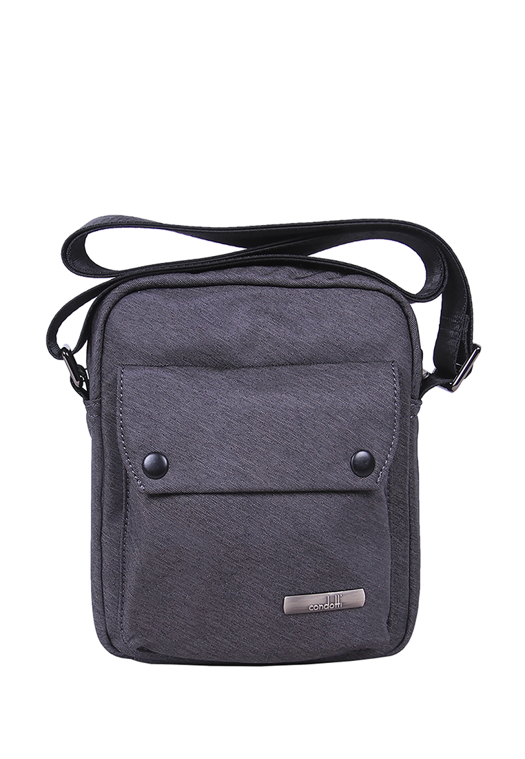 Condotti Sling Bag Condotti 83630 Dark Grey