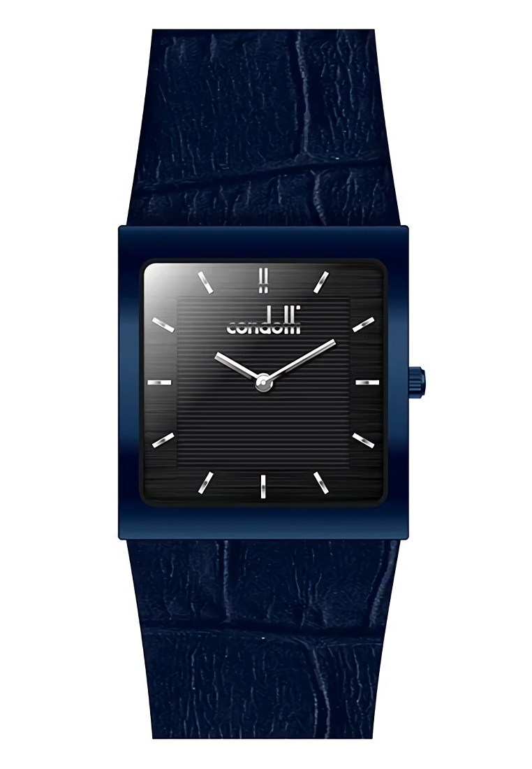 Condotti Piazza Fratello - Jam Tangan Pria - Leather Strap - CN2109-BL03-L04
