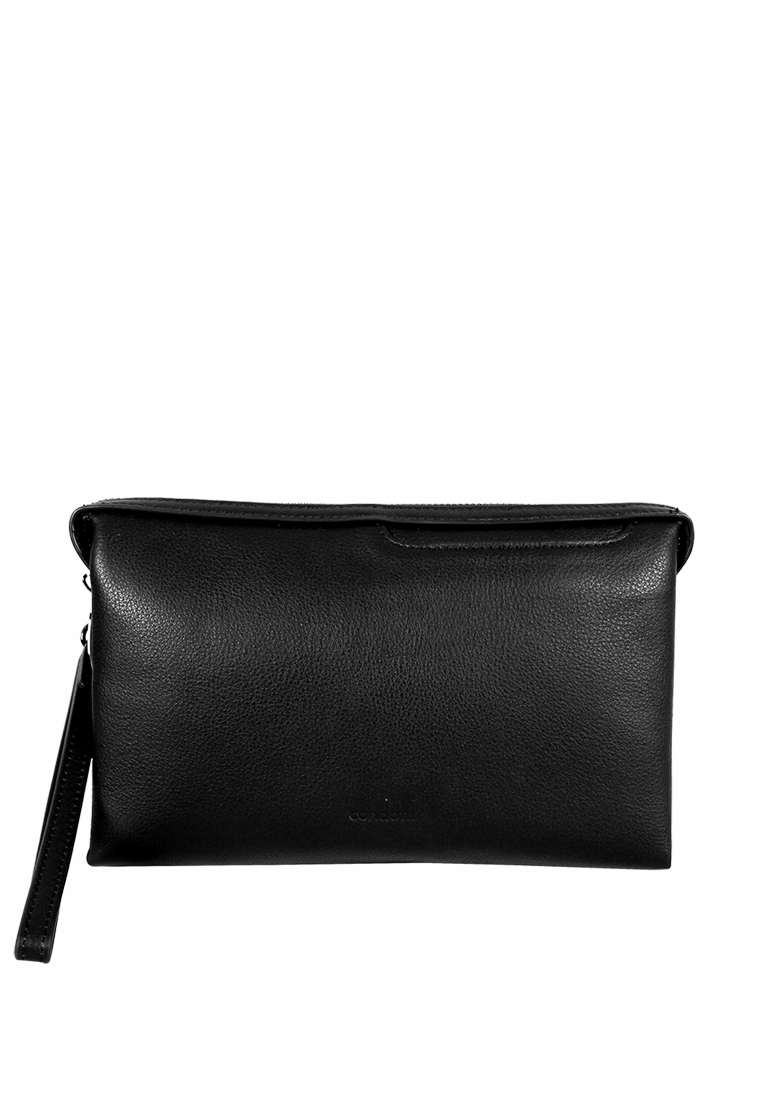 Condotti Clutch Bag 94399 Black Lock