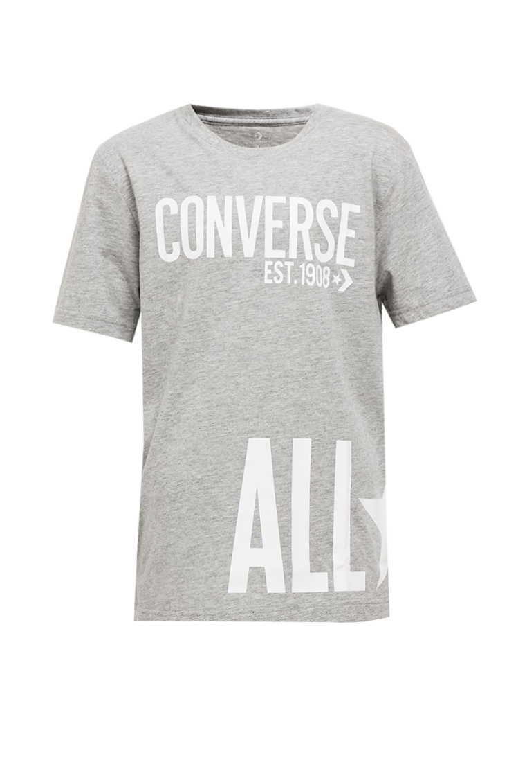 silver kids converse