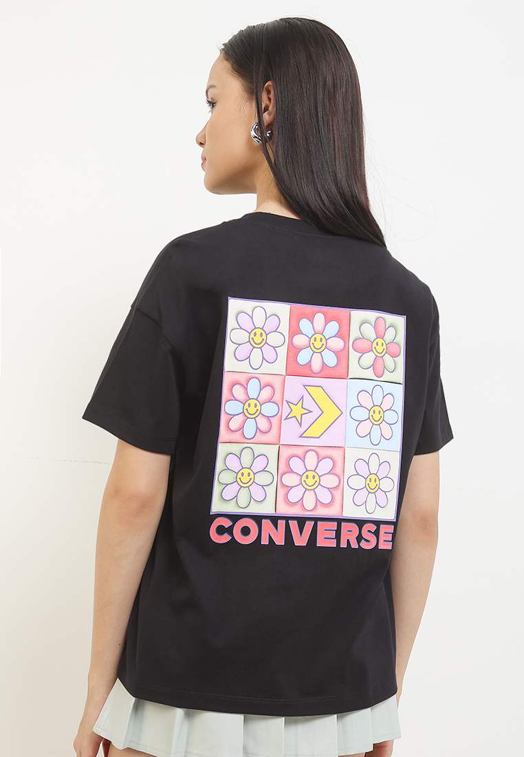 Converse Inflated Squared Flowers Standard Fit Tee