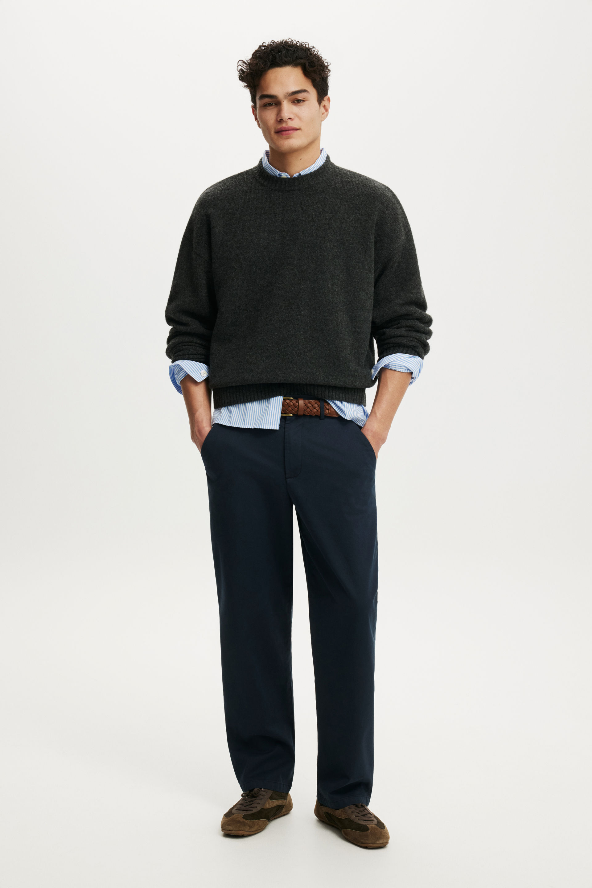 COTTON ON - BAWAHAN - BAGGY CHINO PANT