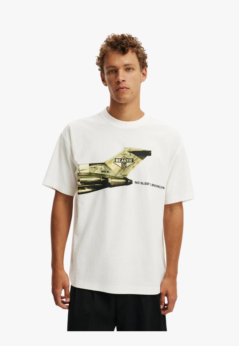 COTTON ON - ATASAN - BOX FIT PREMIUM MUSIC T-SHIRT
