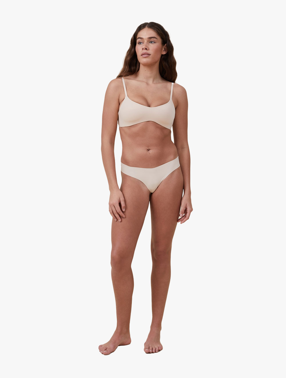 Cotton On Body -  Pakaian Wanita  - The Invisible G String Brief - (R) Frappe
