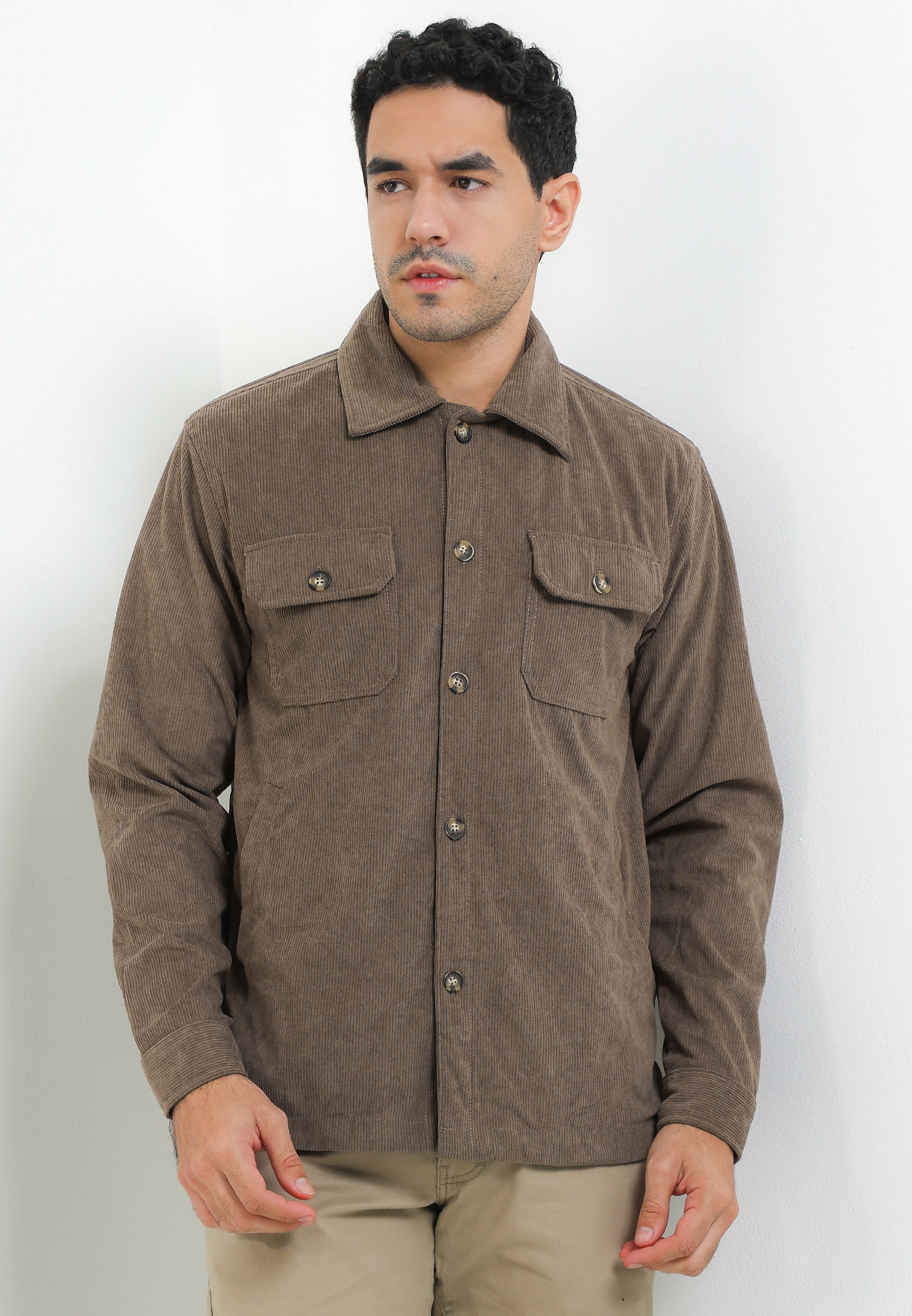 Cressida Work Jacket Corduroy Cream - I027R