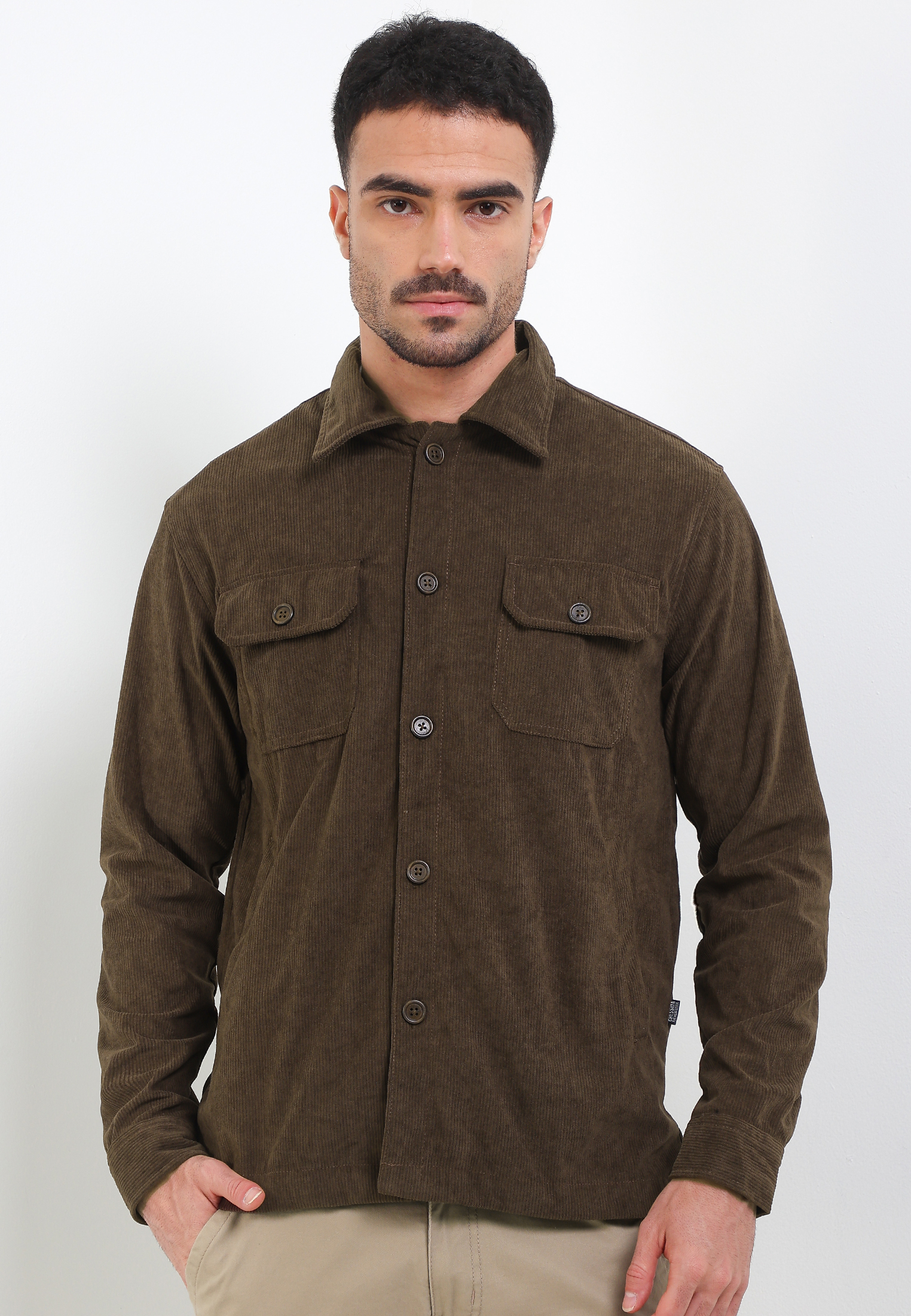 Cressida Work Jacket Corduroy Brown - I027C