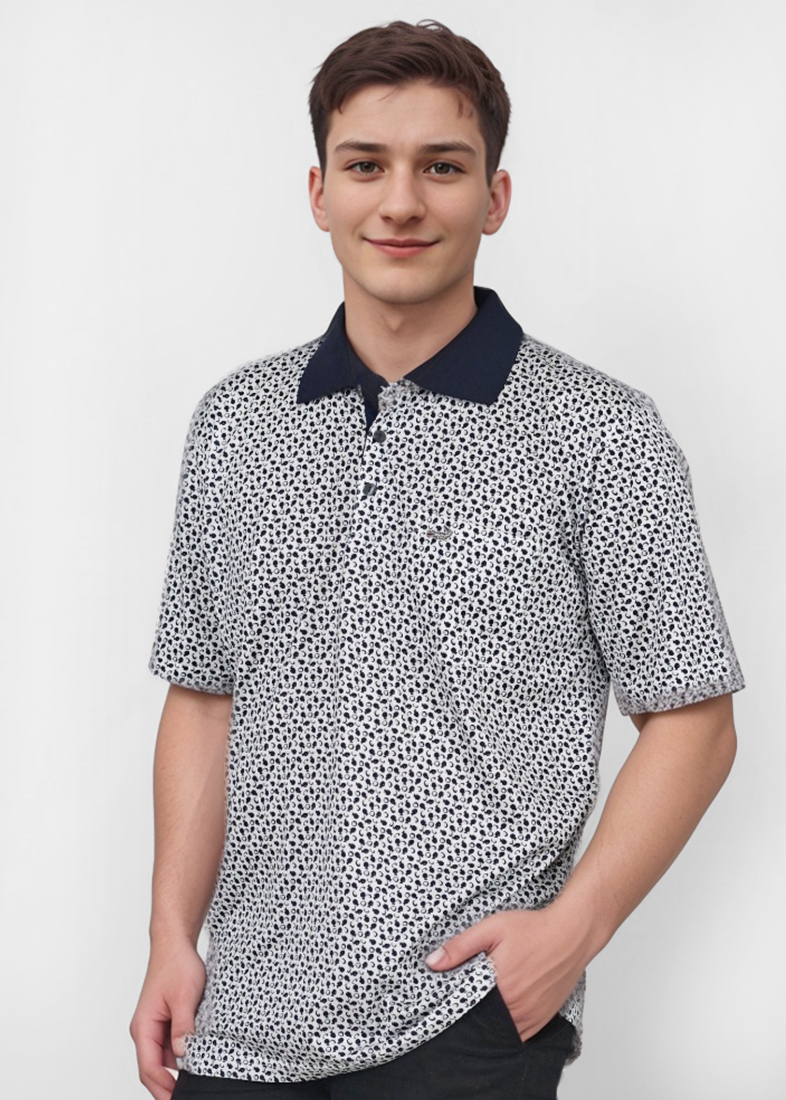 Crocodile DIAMOND 1927 White | Kaos Kerah Pria Men Polo Original Relax fit | Katun
