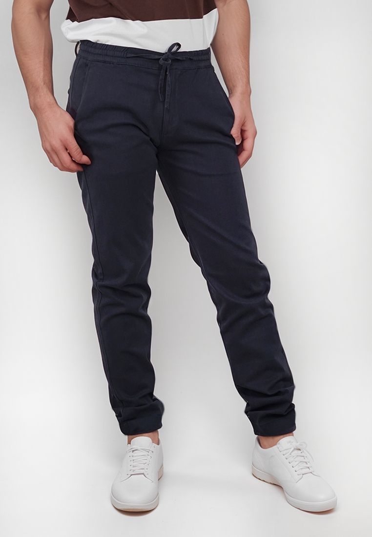 Crocodile CHIN | Men Chino Pants Activewear Celana Panjang Pria CR815 Navy