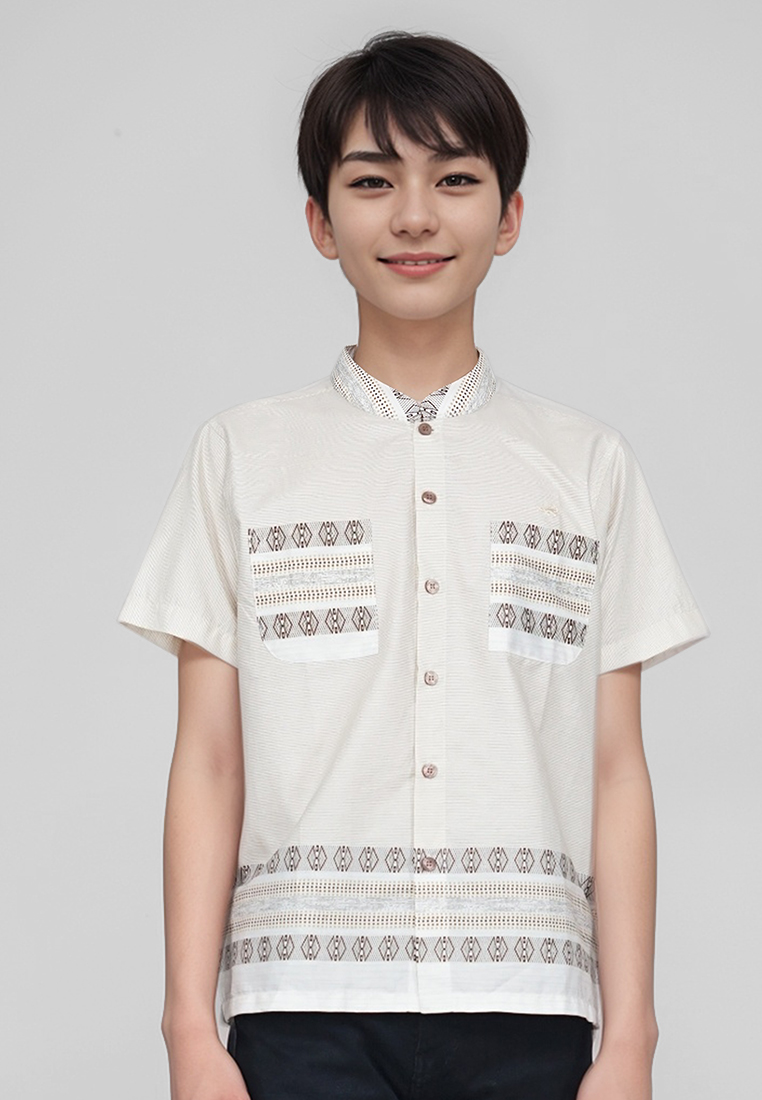 Crocodile KIDS KOKO | Kemeja Koko Katun Lengan Pendek Anak 0295