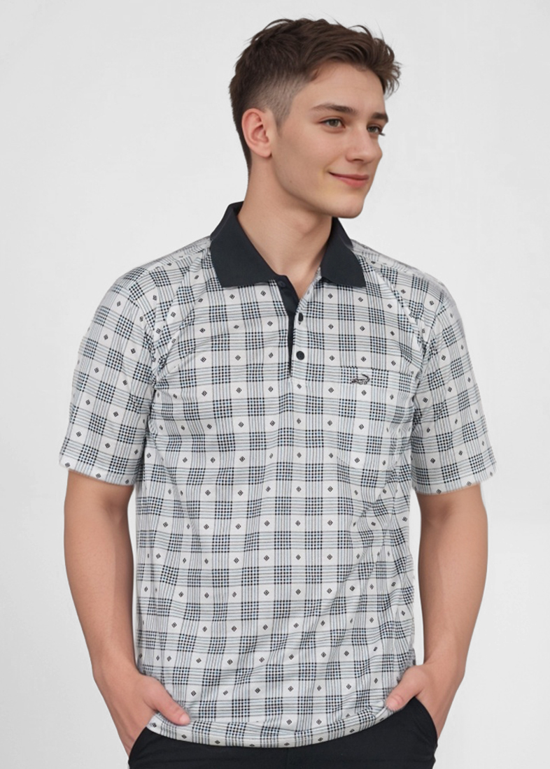Crocodile DIAMOND 1929 White | Kaos Kerah Pria Men Polo Original Relax fit | Katun