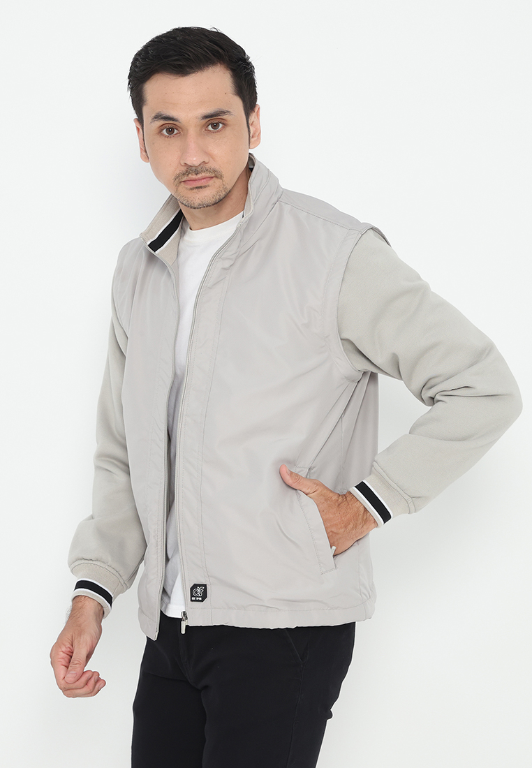 D&F Jacket Parasut D&F With Detachable Fleece Kitt
