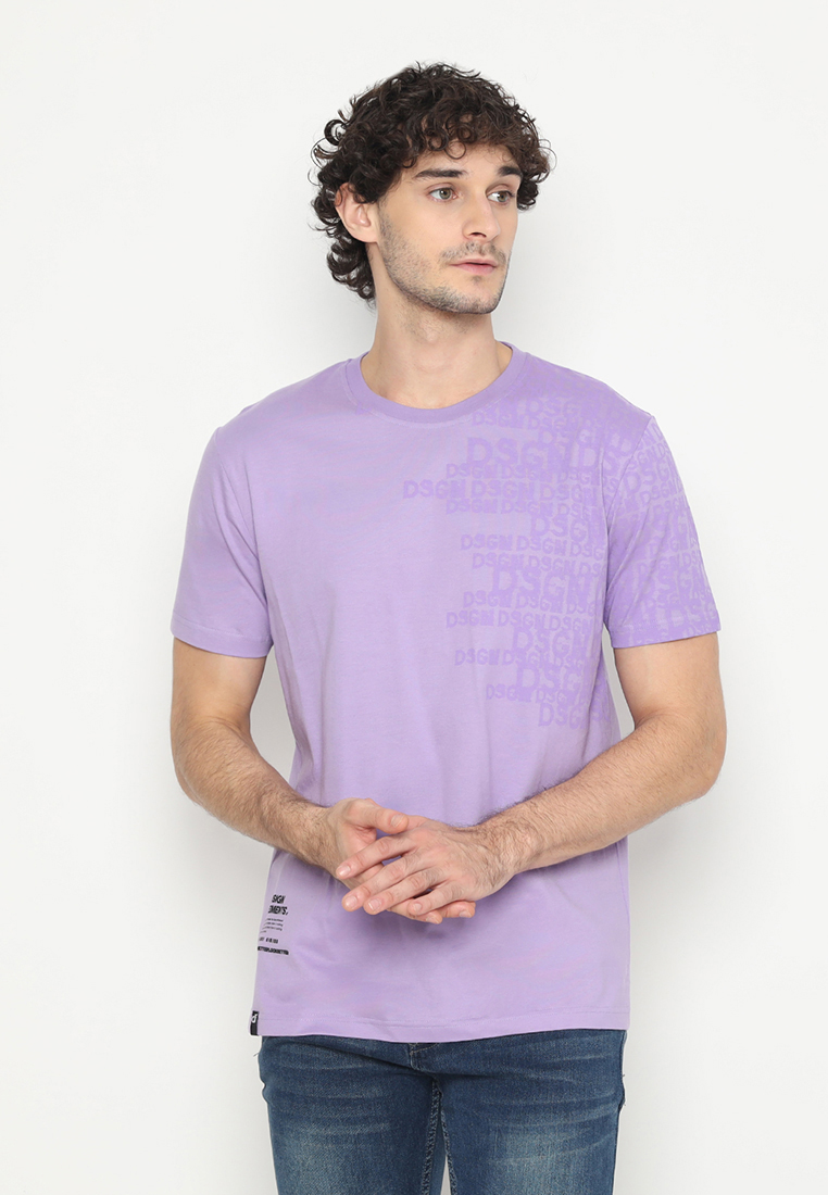 D&F Kaos Pria Design Element - Bougainvil Lea