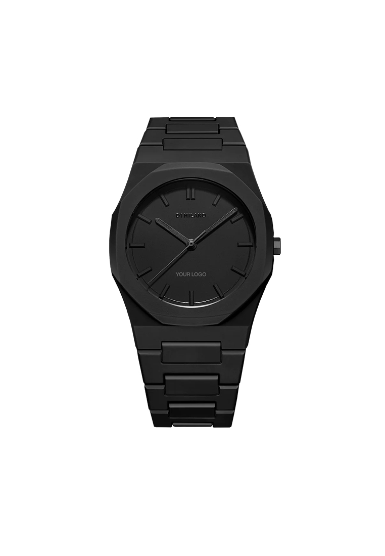 D1 Milano Shadow Polycarbon Bracelet Watch, 40.5 mm