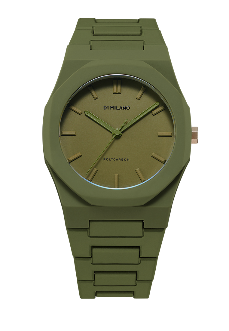 D1 Milano Polycarbon Bracelet - Monochrome Green D1-PCBJ22