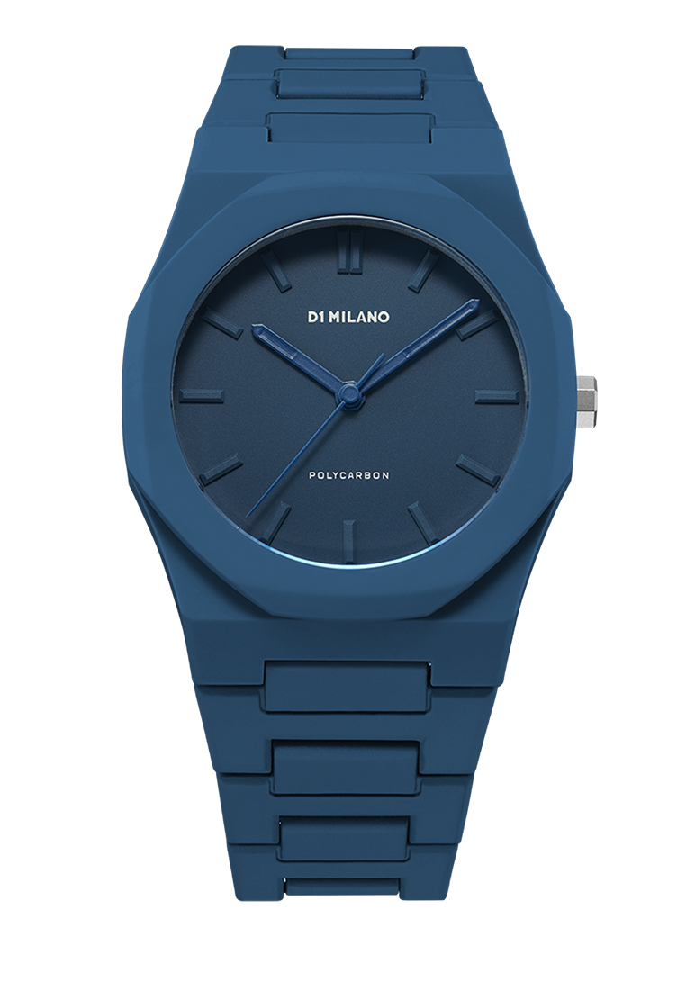 D1 Milano Polycarbon Bracelet - Monochrome Blue - D1-PCBJ21