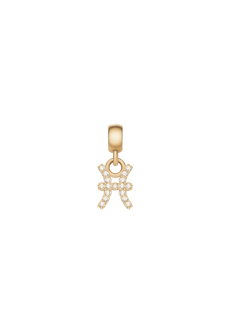 Daniel Wellington Charm Zodiac Sign Gold - Pisces